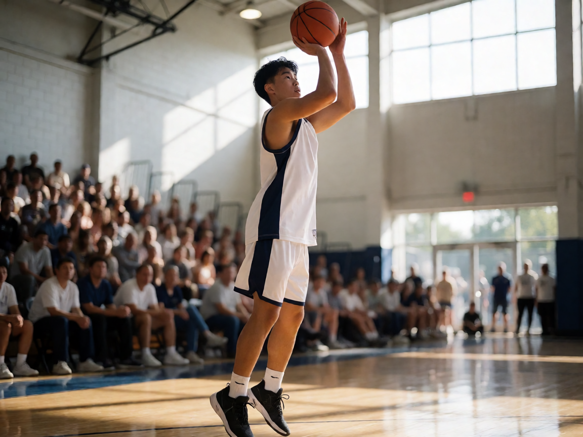 篮球三分出手
